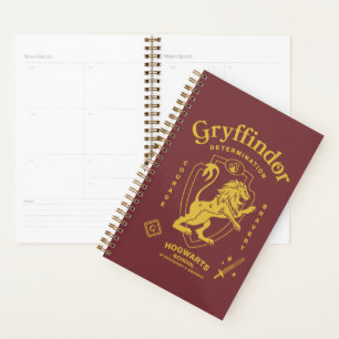 GRYFFINDOR™ Entschlossenheit Mut Tapferkeit Wappen Planer