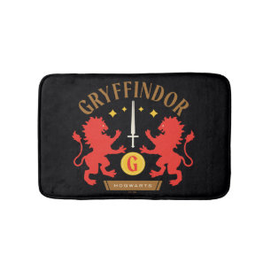 GRYFFINDOR™ Haus Doppellöwenschwert Grafik Badematte