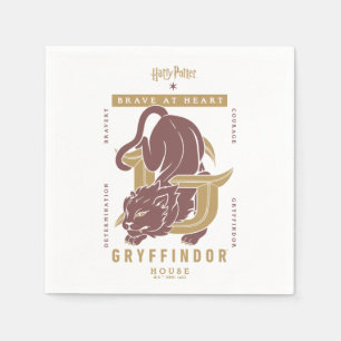 GRYFFINDOR™ House Brave at Heart Serviette