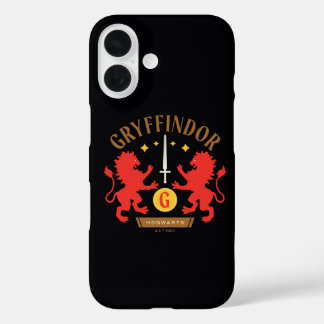 GRYFFINDOR™ House Double Lion Sword Graphic iPhone 16 Hülle