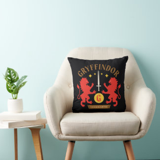 GRYFFINDOR™ House Double Lion Sword Graphic Kissen