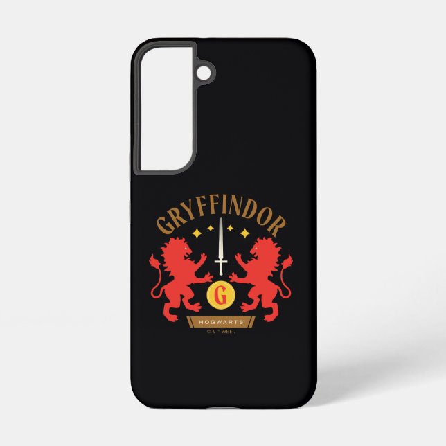 GRYFFINDOR™ House Double Lion Sword Graphic Samsung Galaxy Hülle (Rückseite)