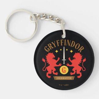 GRYFFINDOR™ House Double Lion Sword Graphic Schlüsselanhänger