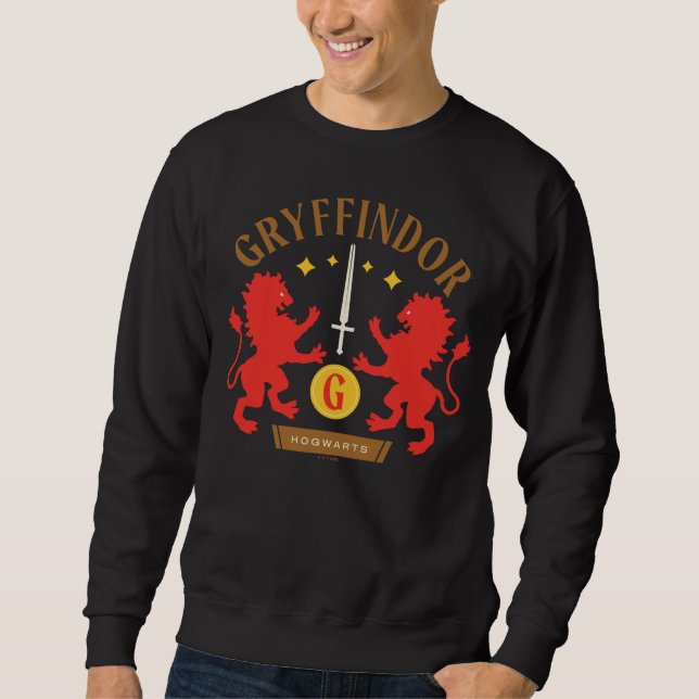 GRYFFINDOR™ House Double Lion Sword Graphic Sweatshirt (Vorderseite)