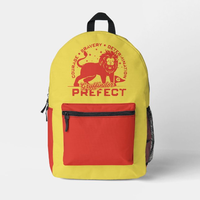GRYFFINDOR™ Präfektes Abzeichen Bedruckter Rucksack (Vorderseite)