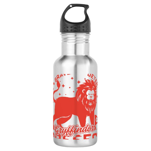 GRYFFINDOR™ Präfektes Abzeichen Edelstahlflasche (Vorderseite)