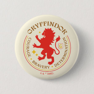 GRYFFINDOR™ Red Lion House Pride Abzeichen Button