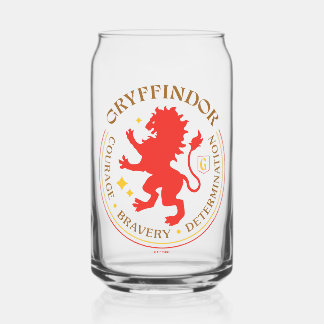 GRYFFINDOR™ Red Lion House Pride Abzeichen Dosenglas