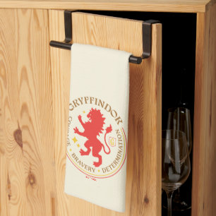 GRYFFINDOR™ Red Lion House Pride Abzeichen Geschirrtuch