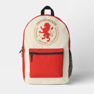 GRYFFINDOR™ Roter Löwenhaus-Stolz-Abzeichen Bedruckter Rucksack