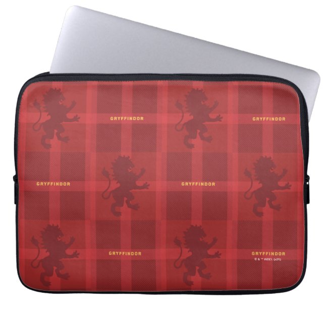 GRYFFINDOR™ Tartan Kariertes Muster Laptopschutzhülle (Vorderseite)