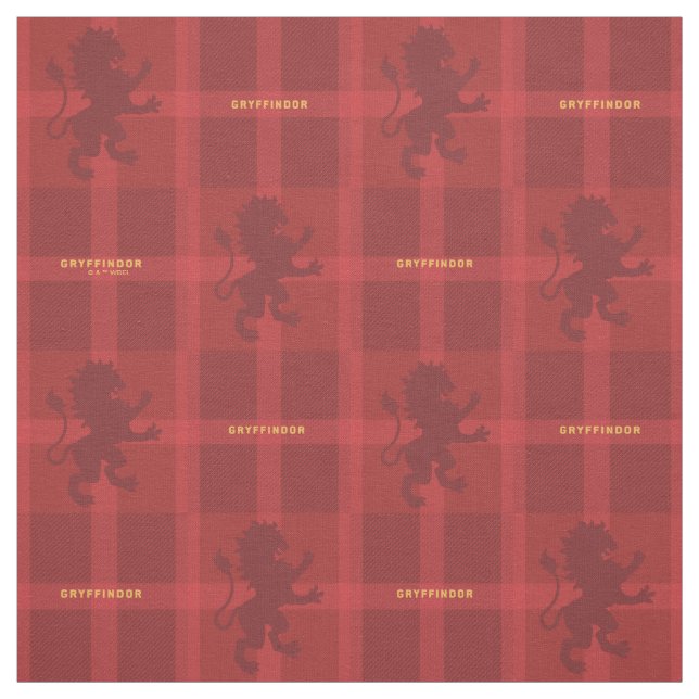 GRYFFINDOR™ Tartan Kariertes Muster Stoff (Muster)