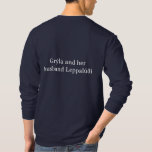 Grýla and  Leppalúði Tee Shirt<br><div class="desc">Grýla and Leppalúði are trolls who live in the mountains of Iceland.  Grýla scoops up naughty children during Yule to take them back to her cave,  cook them in a large pot,  and eat them.  Photo taken in Akureryri Iceland.</div>