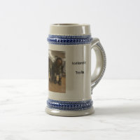 Grýla und Leppalúði Bierkrug