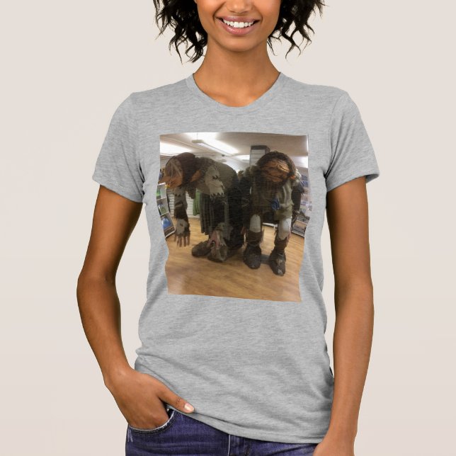 Grýla und Leppalúði T-Shirt (Vorderseite)