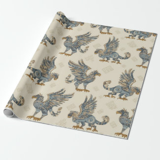 Gryphon-Hieroglyphen-Geschenkpapier Geschenkpapier