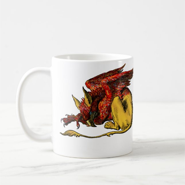 Gryphon - Rot: Tasse (Links)