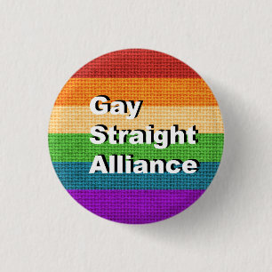 GSA - Homosexuelles gerades Button