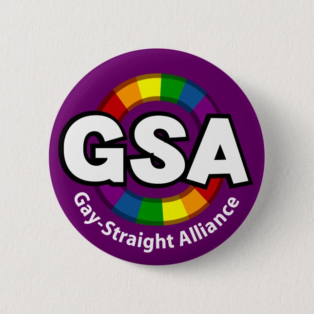 GSA ToonA Round Dark Button (Vorderseite)