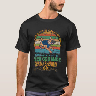 GSD045 - Alle Hunde wurden gleich geschaffen, dann T-Shirt