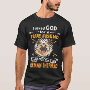GSD045 - Ich habe Gott für einen echten Freund Gef T-Shirt