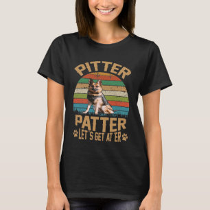 GSD085 - Pitter Patter lassen Sie uns bei uns Vint T-Shirt