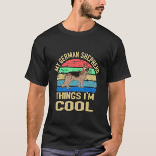 GSD131 - Mein Deutscher Hirte - Ich bin Cool Vinta T-Shirt