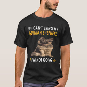 GSD131 - Wenn ich meinen deutschen Schäferhund nic T-Shirt