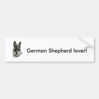 GSD car sticker Autoaufkleber