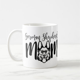 GSD German Shepherd Mama auf Kaffeetasse