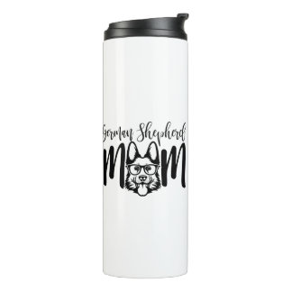 GSD German Shepherd Mama auf Thermosbecher
