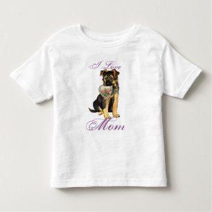 GSD-Herz-Mama Kleinkind T-shirt