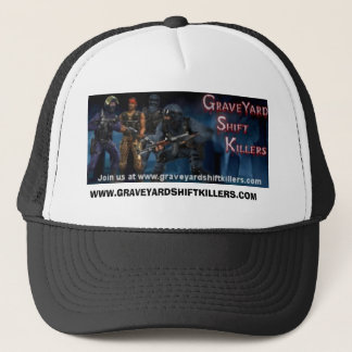 gsklogo, WWW.GRAVEYARDSHIFTKILLERS.COM Truckerkappe