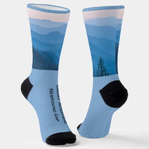 GSMNP Neufound Gap Sunrise Fotografy Socken