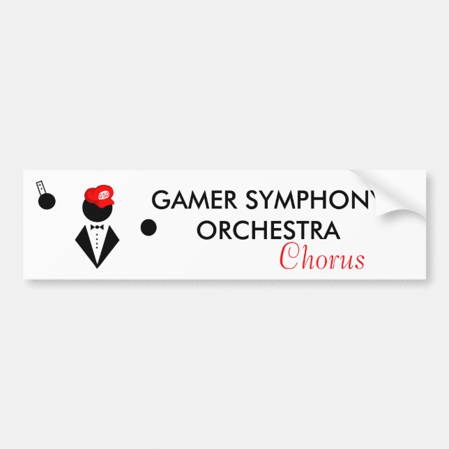 GSO Chor-Autoaufkleber Autoaufkleber (Vorne)
