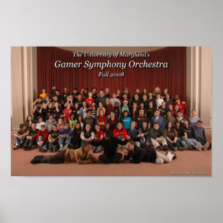 GSO Fall'08 Group Foto (Albern) Poster