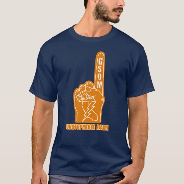 GSoM Schaum-Finger T-Shirt (Vorderseite)