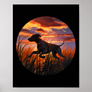 GSP Deutsch Kurzhaarige Pointer GSP Jagdhunde Poster