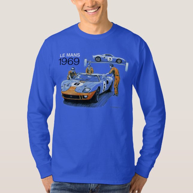 GT40s Le Mans 1969 T-Shirt (Vorderseite)