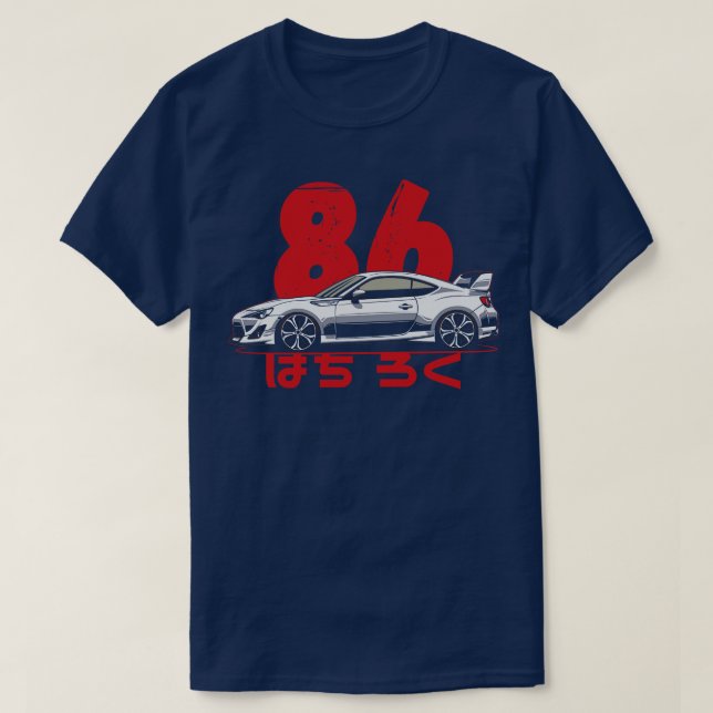 GT86 Hachiroku TShirt (Design vorne)