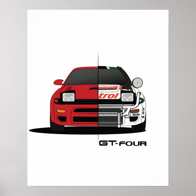 GT-4 POSTER (Vorne)