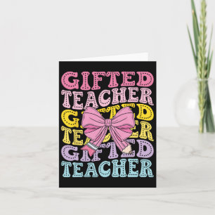 GT-LehrerInnen und talentierte LehrerInnen Karte