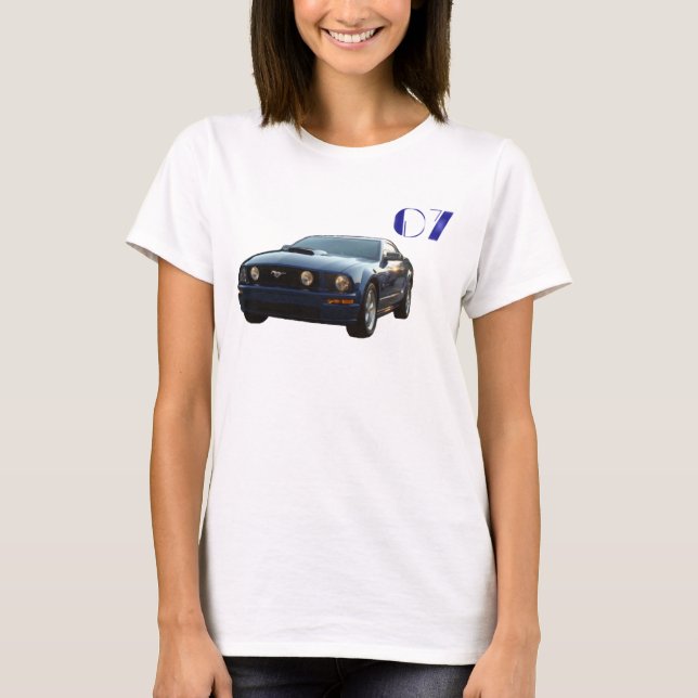 GT, Mustang, 2007 T-Shirt (Vorderseite)