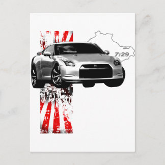 GT-R 7:29 POSTKARTE