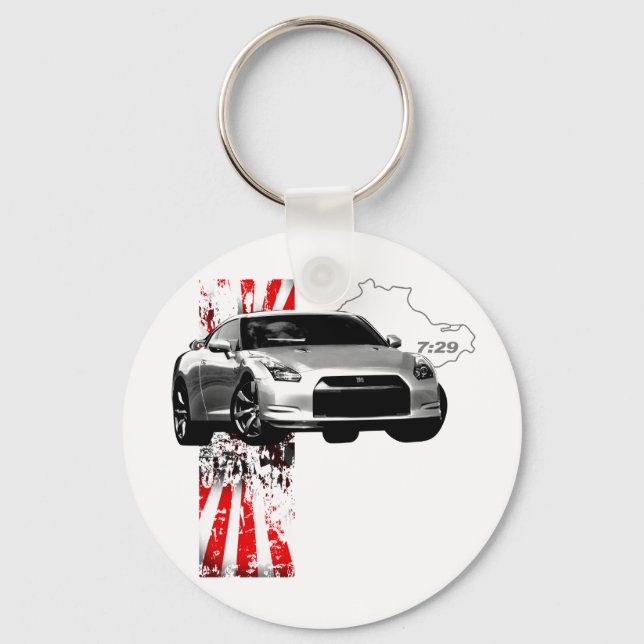 GT-R 7:29 SCHLÜSSELANHÄNGER (Vorderseite)