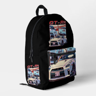 GT-R STREET LEGEND BEDRUCKTER RUCKSACK