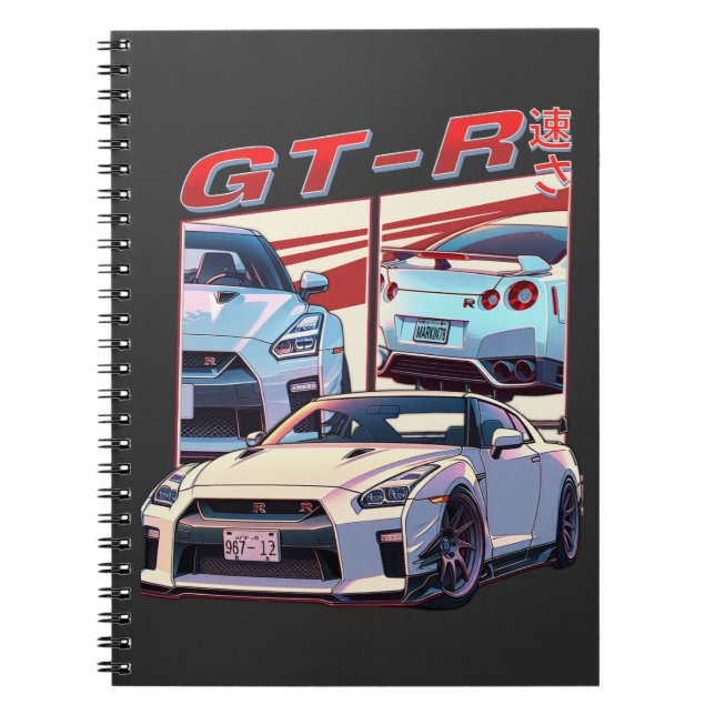 GT-R STREET LEGEND NOTIZBLOCK (Vorderseite)