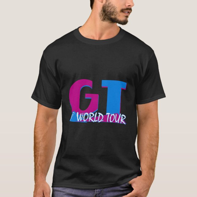 Gt World Tour Bmx Graphic T - Shirt (Vorderseite)