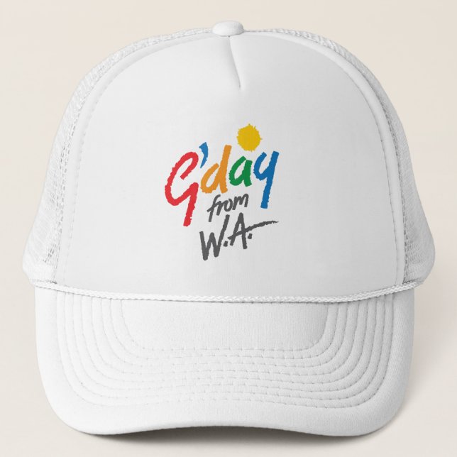 Gtag ab WA Cap Truckerkappe (Vorderseite)