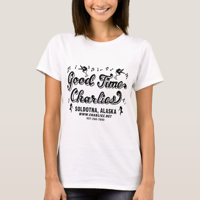 GTC Logo auf hellfarbigem Kleid T-Shirt (Vorderseite)